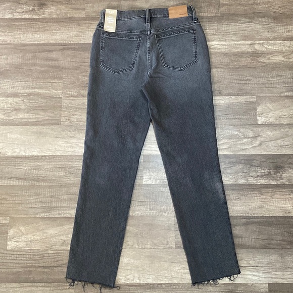 Madewell The Perfect Vintage Jean in Cosner Wash: Knee-Rip Edition size 25 - Picture 15 of 16